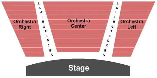 seating chart for Westwego Performing Arts Theatre At Jefferson PAC - End Stage - eventticketscenter.com